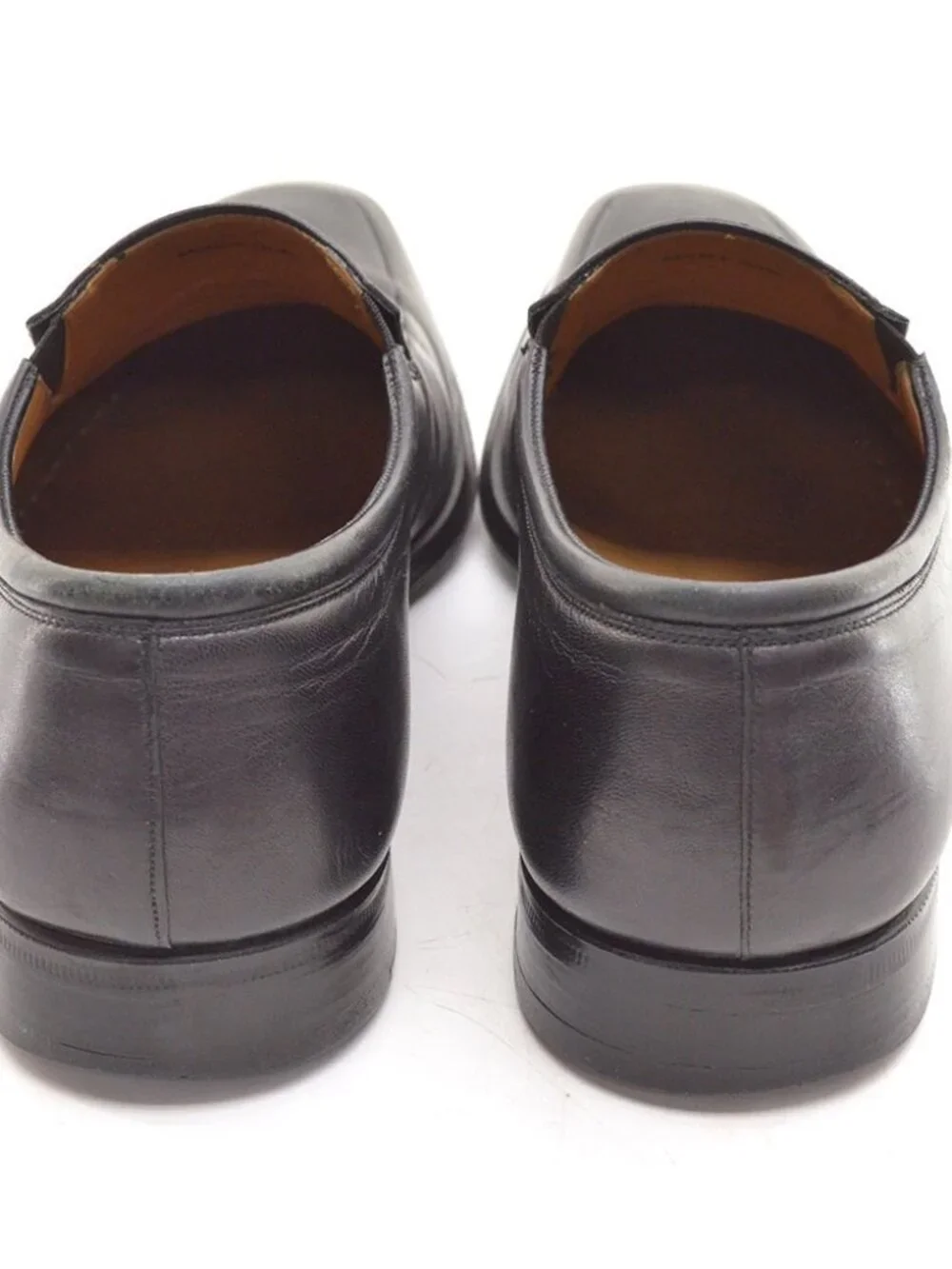 Men Magnanni Dominguez Black Apron Toe Loafers 8 D